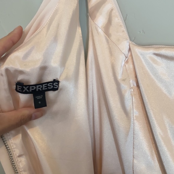 Pink/Purple Color Block Dress - Picture 5 of 8